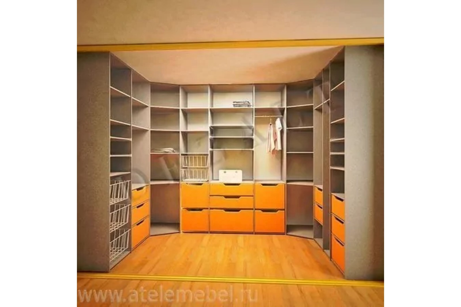 Гардеробная комната на заказ