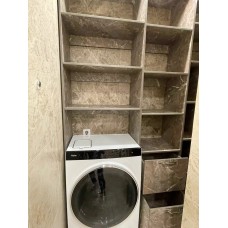 Гардеробная совмещена с стиральной машинкой (ламарти)
