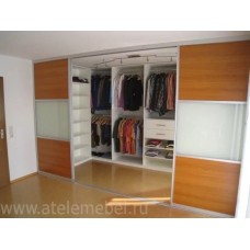 Гардеробная встроенная