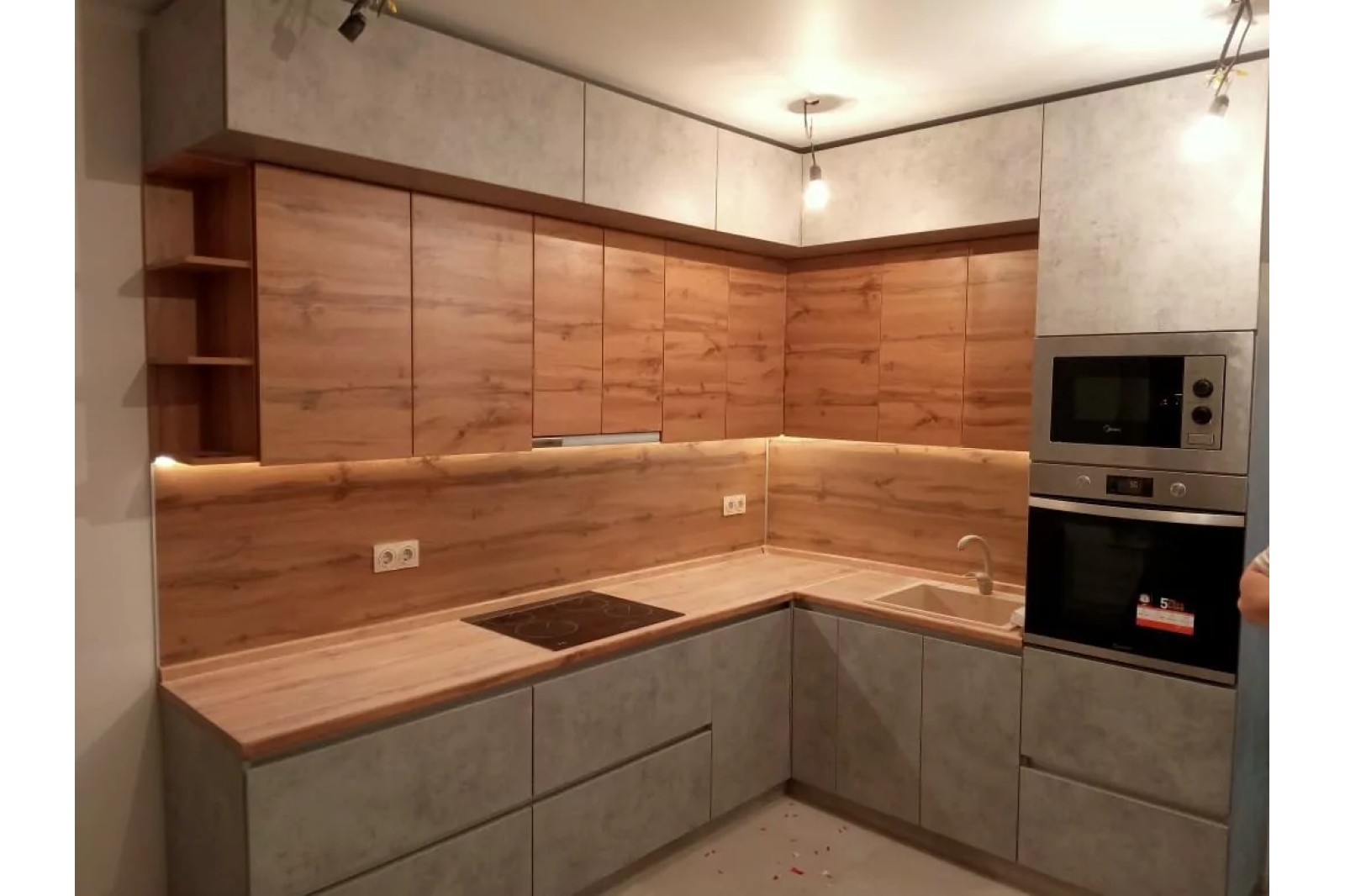 Кухня (бетон - чикаго)