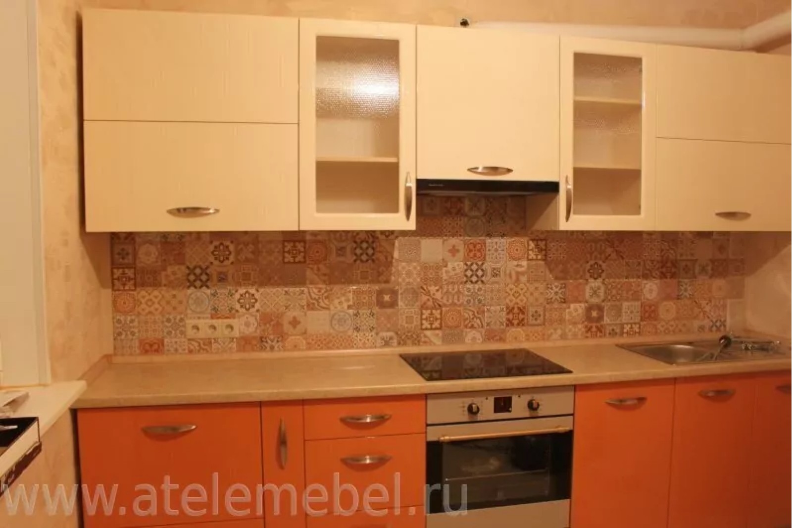 Кухня прямая маленькая