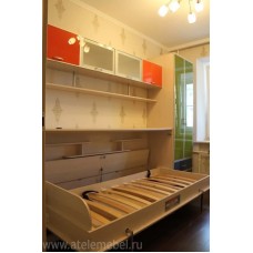 Мебель для детской комнаты с кроватью