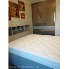 Спальня из МДФ в матовой эмали