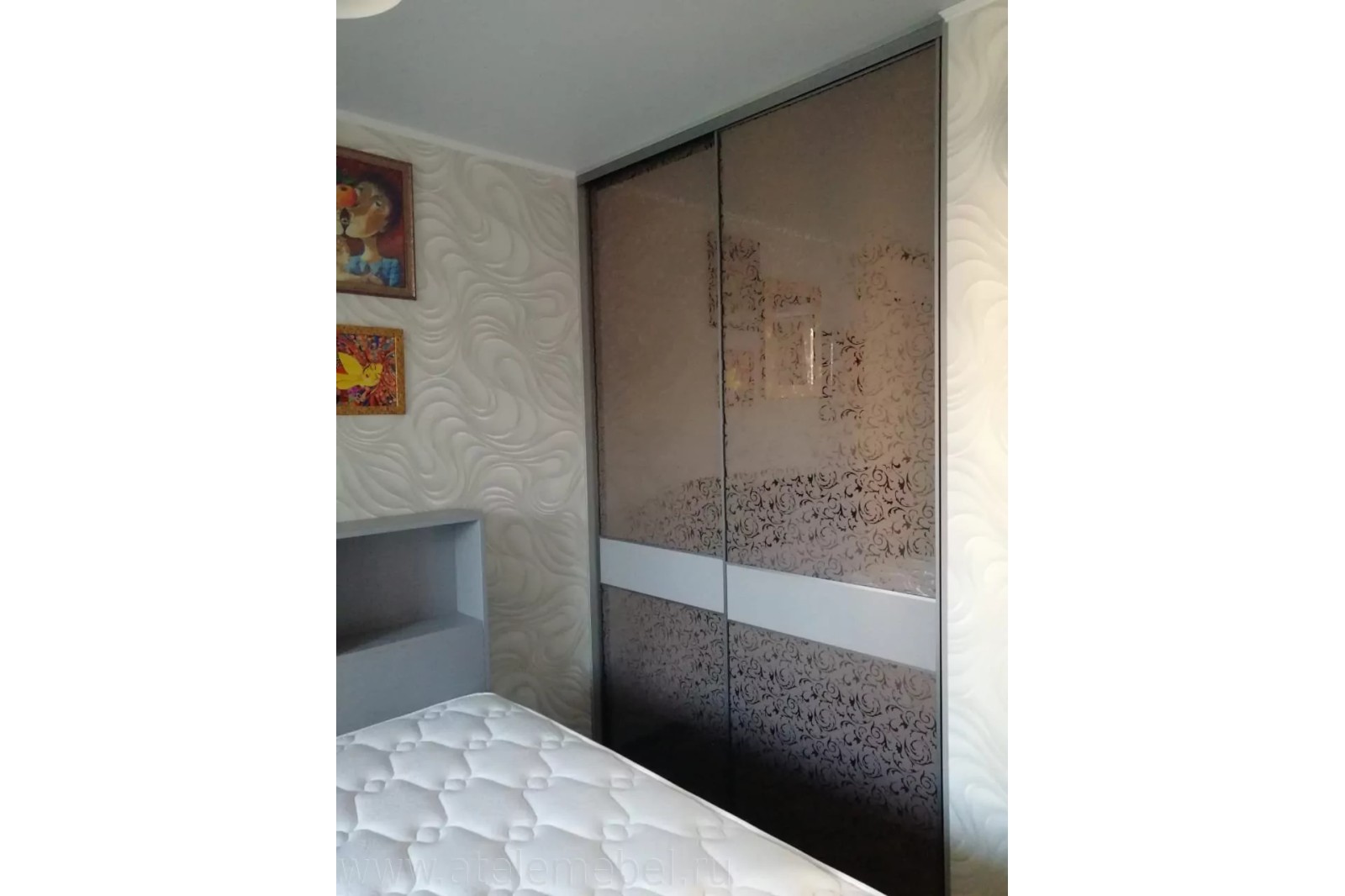 Спальня из МДФ в матовой эмали