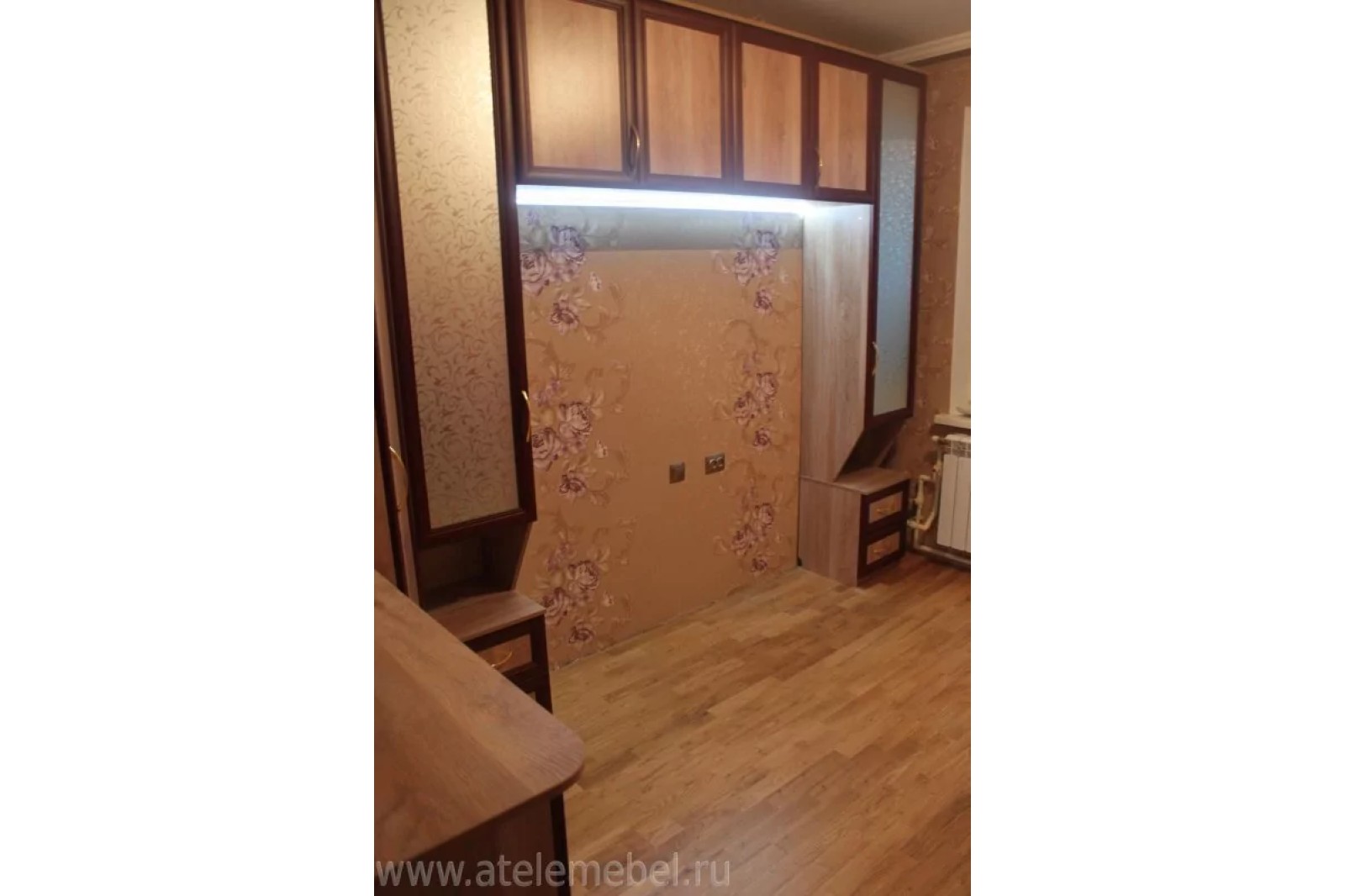 Спальня на заказ с системой хранения