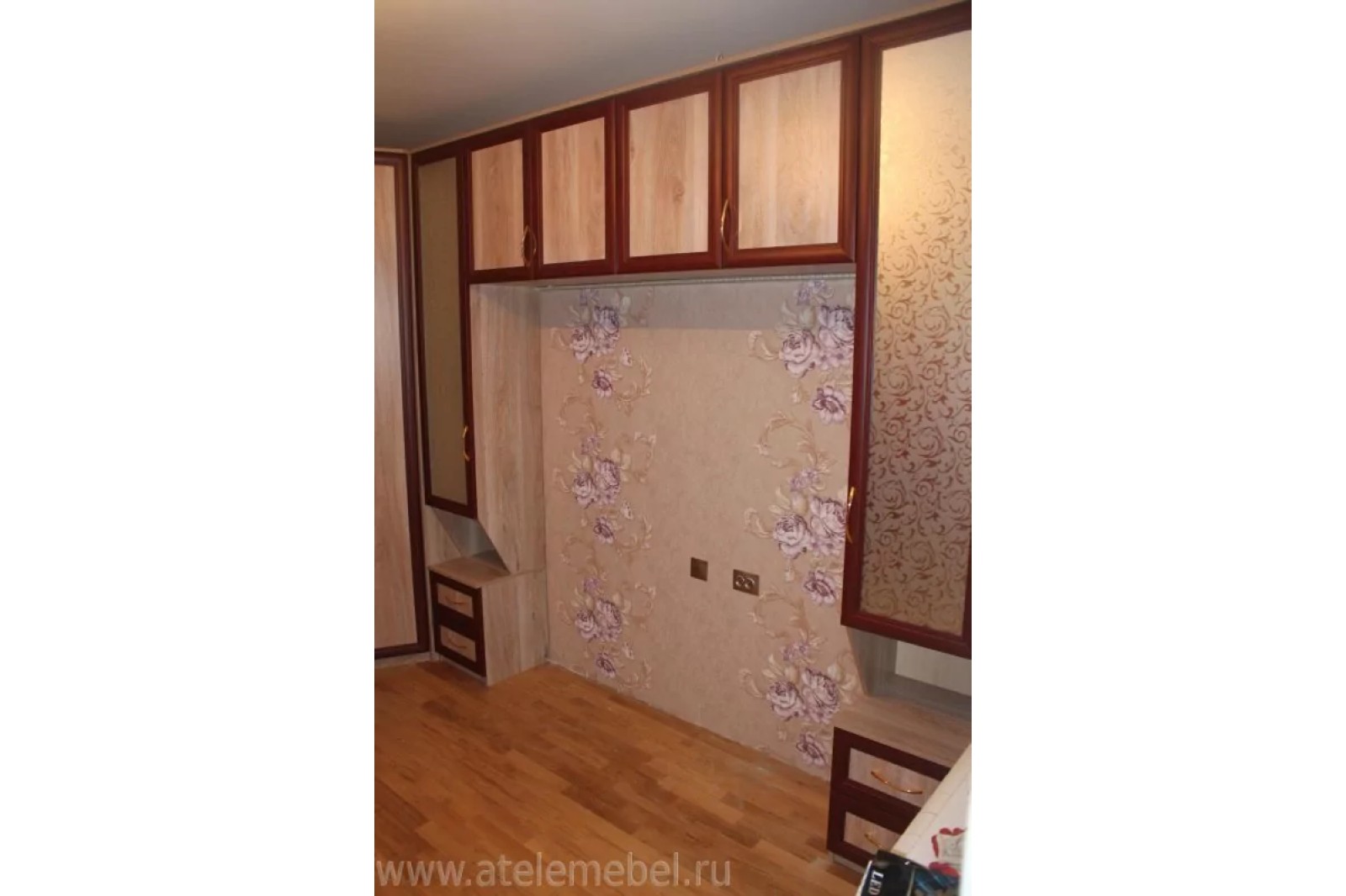 Спальня на заказ с системой хранения