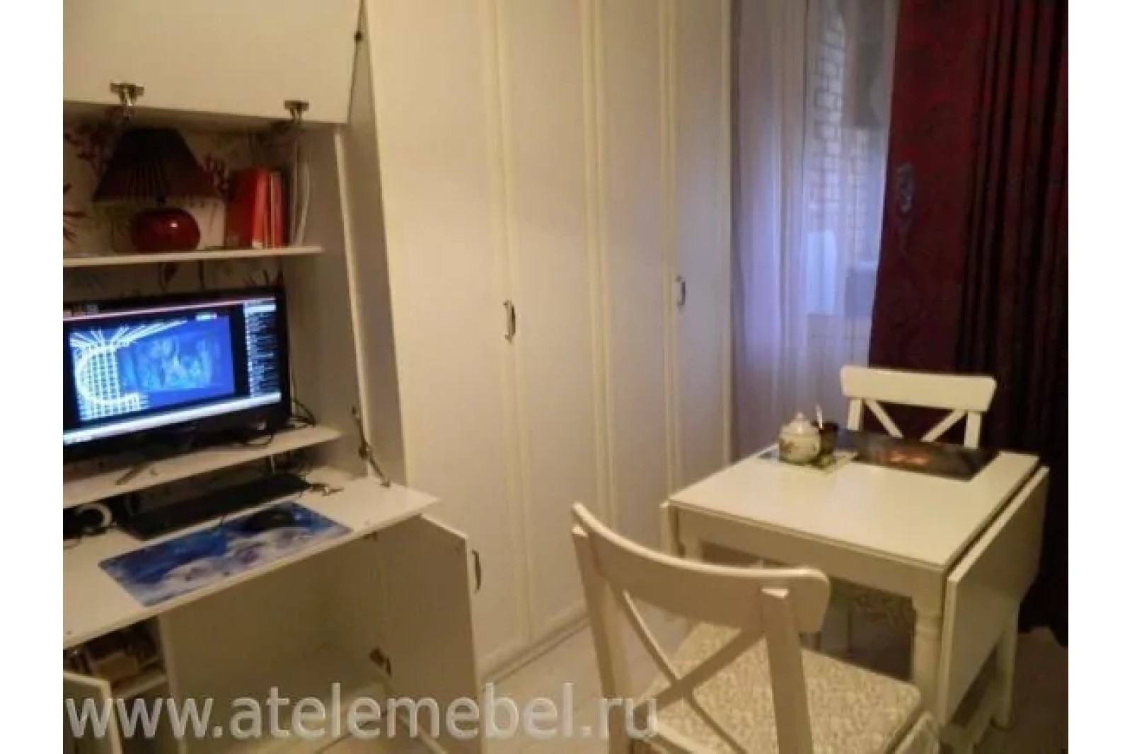 Откидной шкаф на кухню