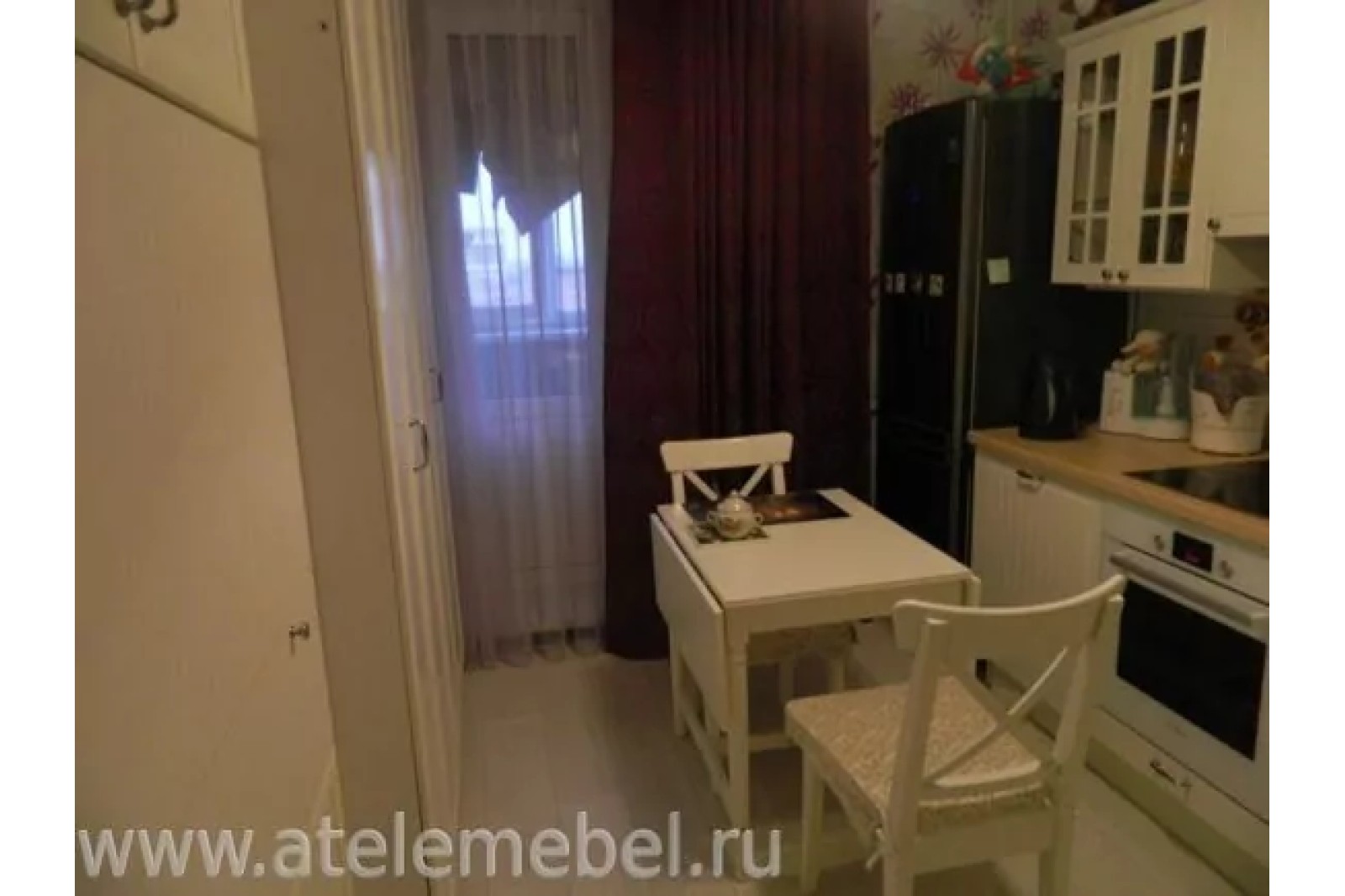 Откидной шкаф на кухню