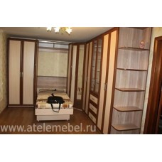 Шкаф с откидной кроватью угловой