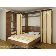 Угловой шкаф с откидной кроватью
