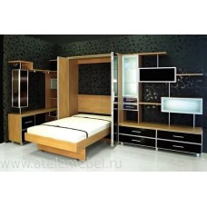 Угловой шкаф с откидной кроватью