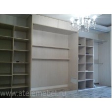 Большой гардеробный шкаф-купе