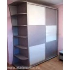 Шкаф-купе 2-х створчатый с полками