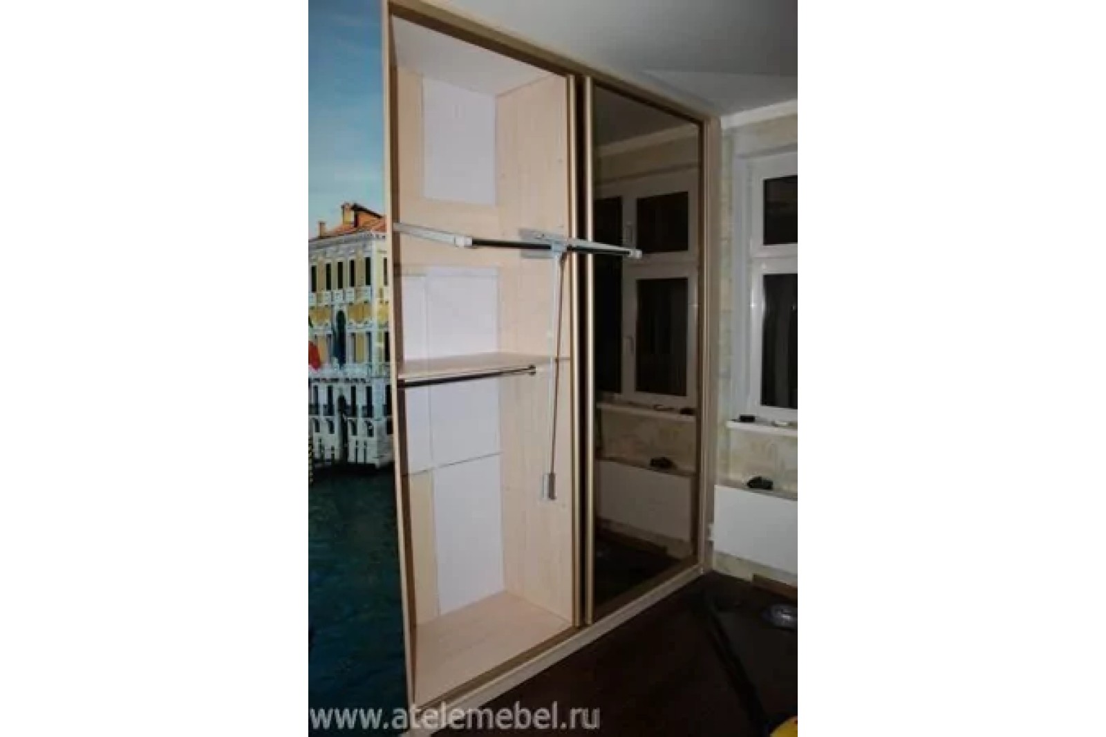 Шкаф-купе с фотопечатью