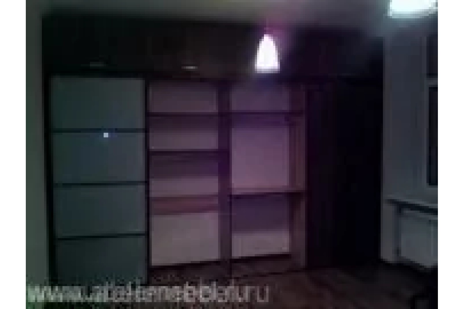 Встроенный шкаф-купе в спальню