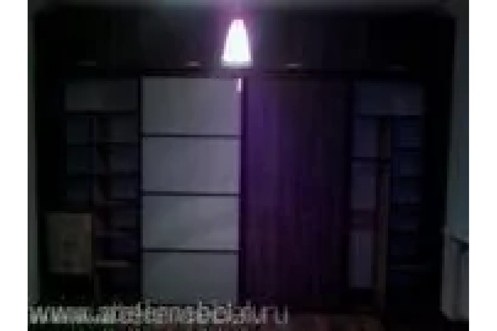 Встроенный шкаф-купе в спальню