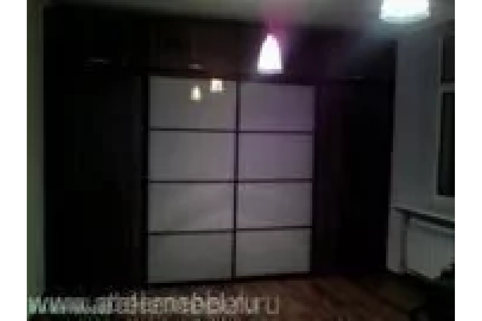 Встроенный шкаф-купе в спальню