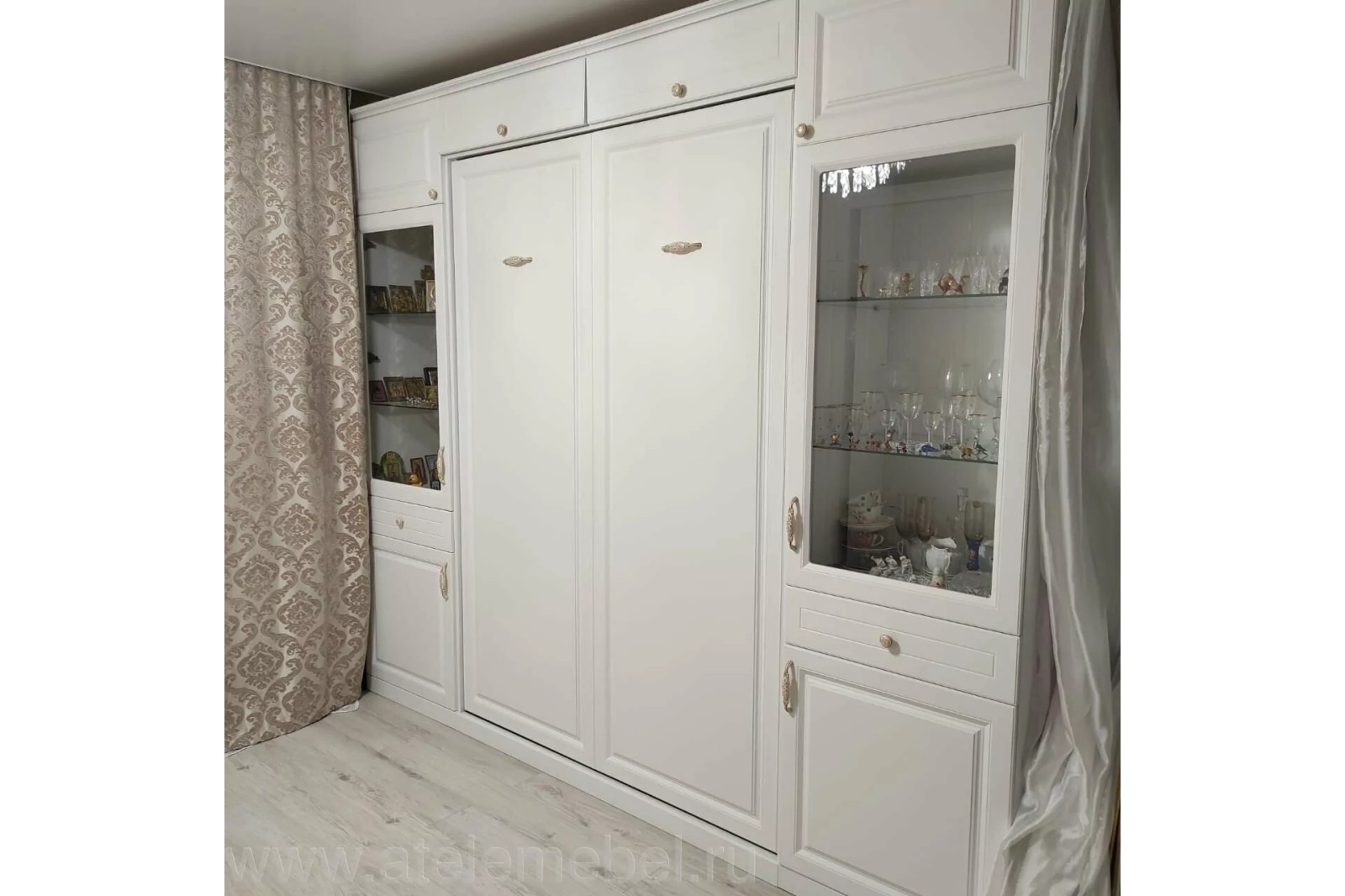 Вертикально откидная кровать "Классика" 200*160