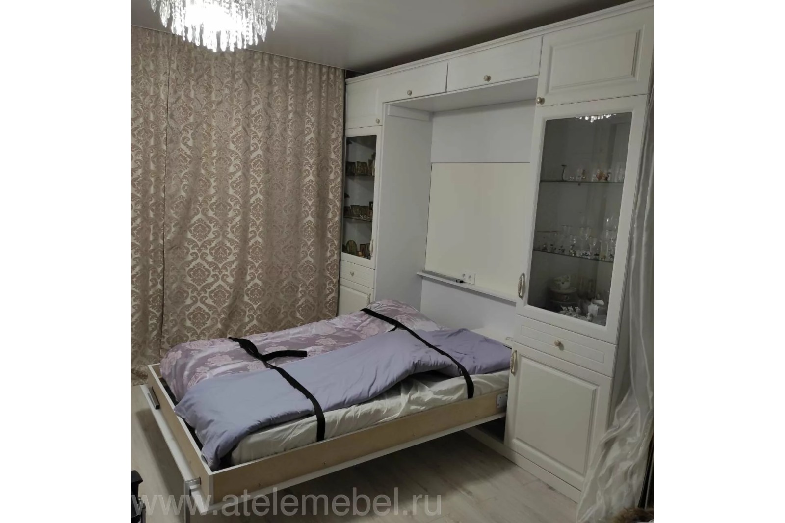 Вертикально откидная кровать "Классика" 200*160