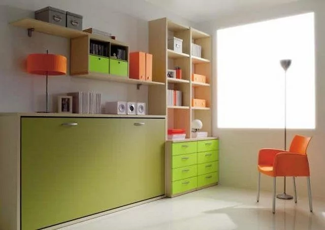 Горизонтальная откидная кровать в Atelemebel